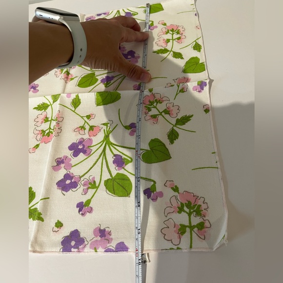 Vintage Vera Neumann Floral Napkin Cotton Linens Set Vintage MCM Flower 70s 60s - Picture 10 of 15